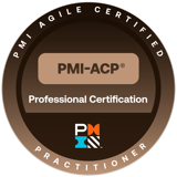 PMI-ACP Professional Certification badge